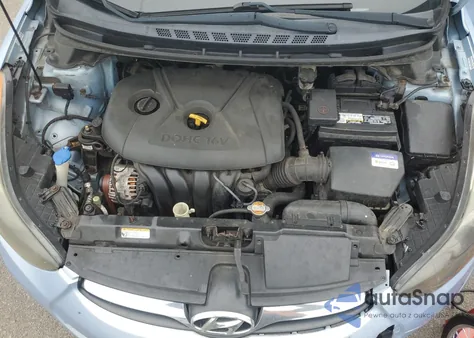 2011 Hyundai Elantra Gls z USA, uszkodzony, nr VIN KMHDH4AE2BU147441